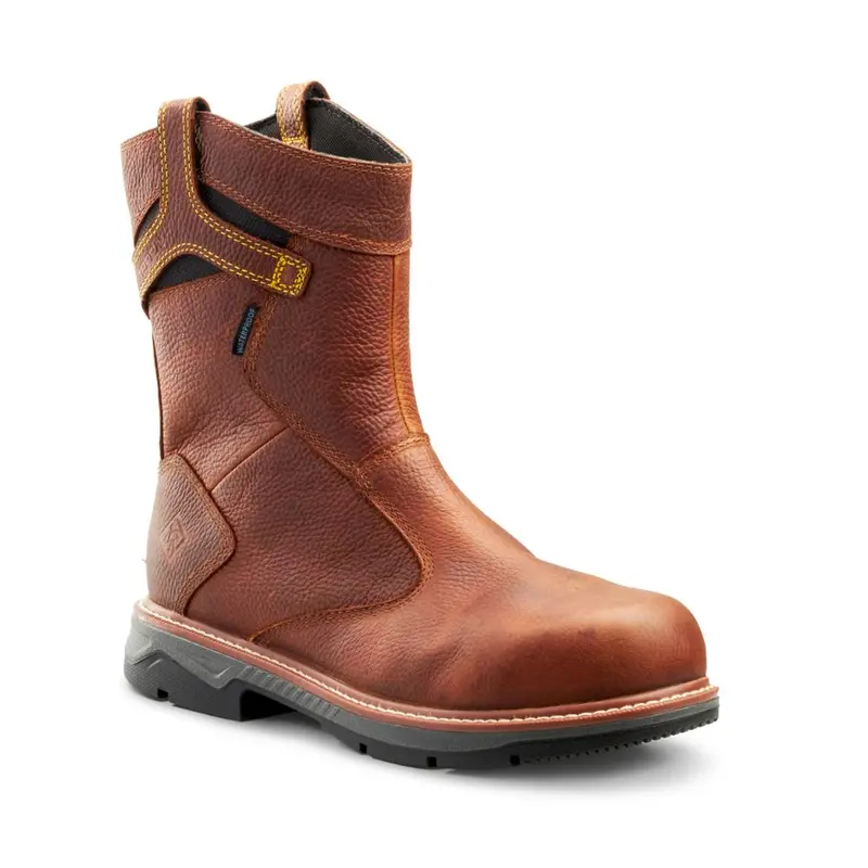 Terra Patton Waterproof Unisex 8" Alloy Toe Csa Pull-On Work Boot Tr0a4tcbbrn 1
