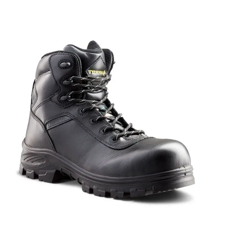 Terra Quinton Men's Composite Toe Hiker Work Boot 835265 - Black 1