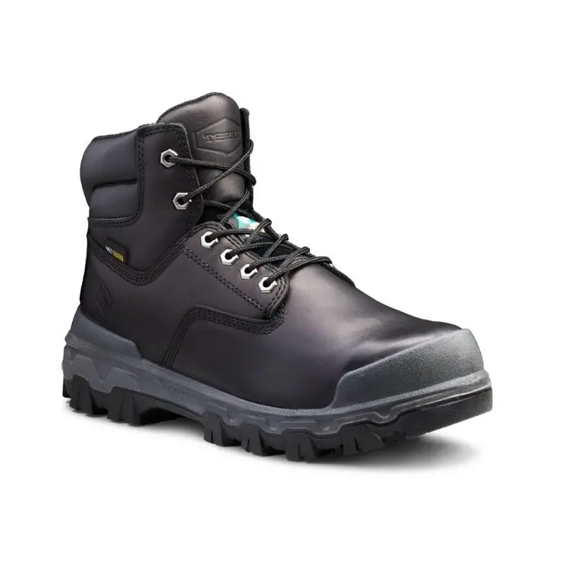 Terra Sentry 2020 Men's 6" Composite Toe Work Boot With Internal Metguard Tr0a4nrwblk - Black 1