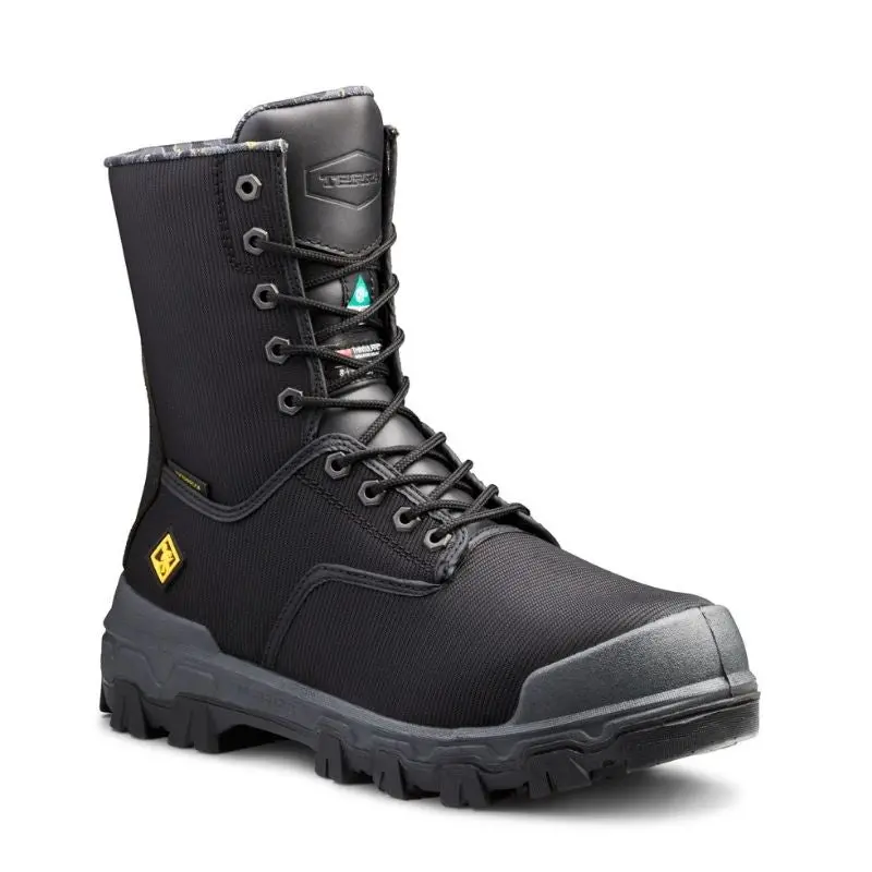 Terra Sentry 2020 Nylon Men's Waterproof 8" Composite Toe Work Boot - Black - Tr0a4nrcblk 1