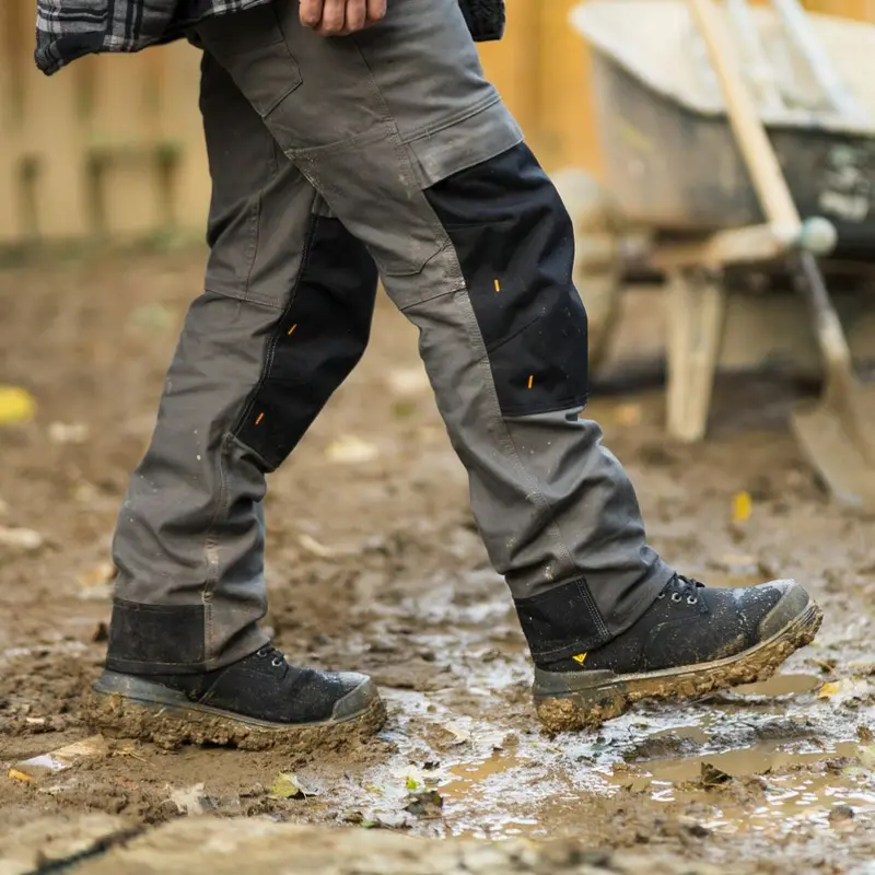 Terra Sentry 2020 Nylon Men's Waterproof 8" Composite Toe Work Boot - Black - Tr0a4nrcblk 2