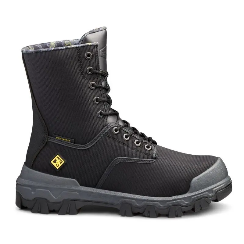 Terra Sentry 2020 Nylon Men's Waterproof 8" Composite Toe Work Boot - Black - Tr0a4nrcblk 3