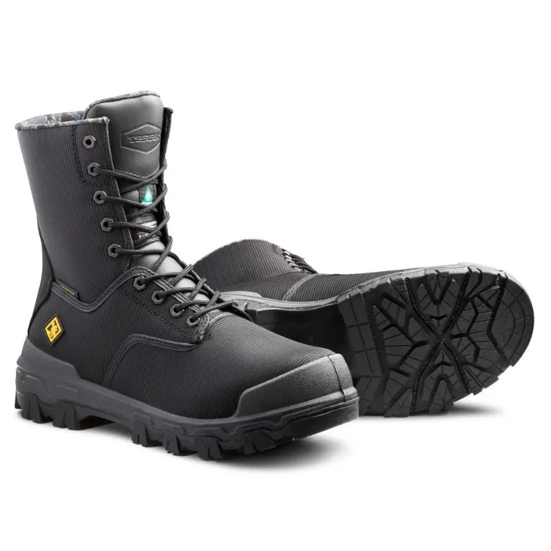 Terra Sentry 2020 Nylon Men's Waterproof 8" Composite Toe Work Boot - Black - Tr0a4nrcblk 8