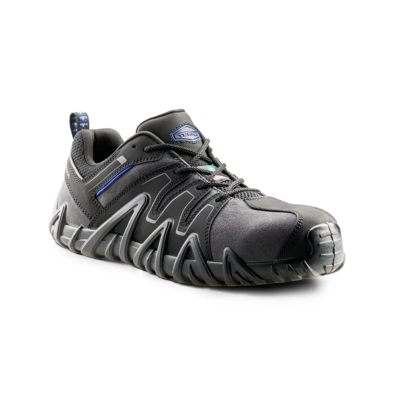Terra Spider 3.0 Unisex Lightweight Composite Toe Work Shoe 1091Bg - Black/Grey 1