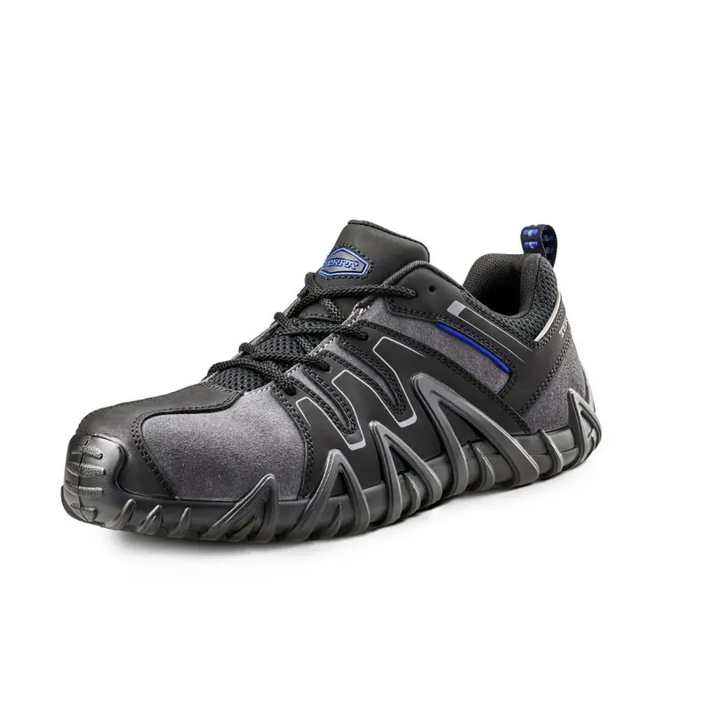 Terra Spider 3.0 Unisex Lightweight Composite Toe Work Shoe 1091Bg - Black/Grey 3