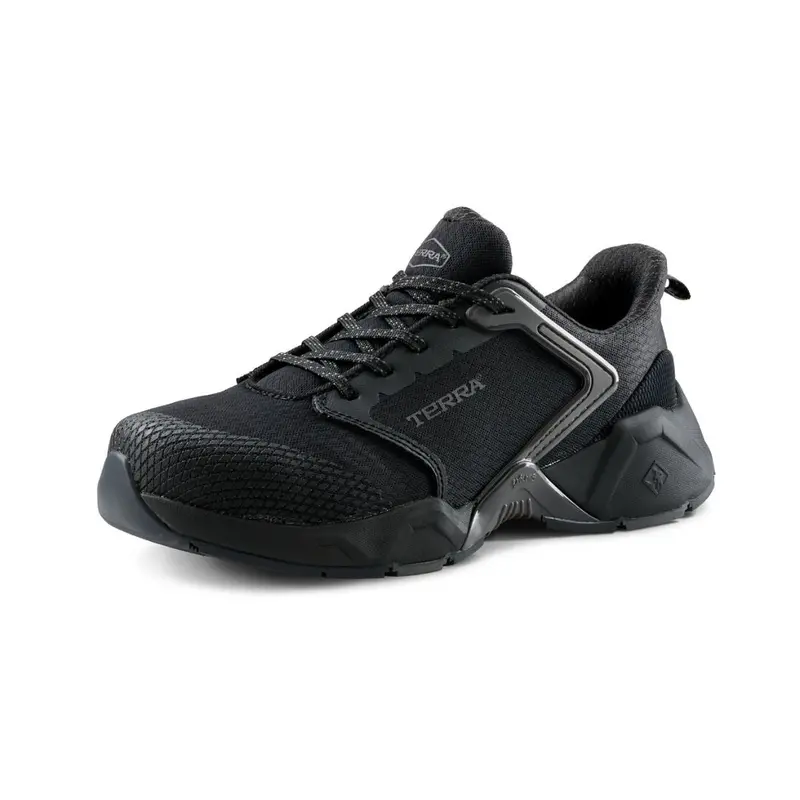 Terra Vector 1298Bk Unisex Composite Toe Sd+ Athletic Safety Shoe - Black 3