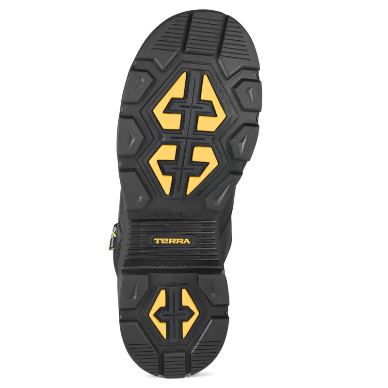 Terra Vrtx 8000 Ext Met Men's 8" Safety Boots With Composite Toe Tr0a4npublk 8