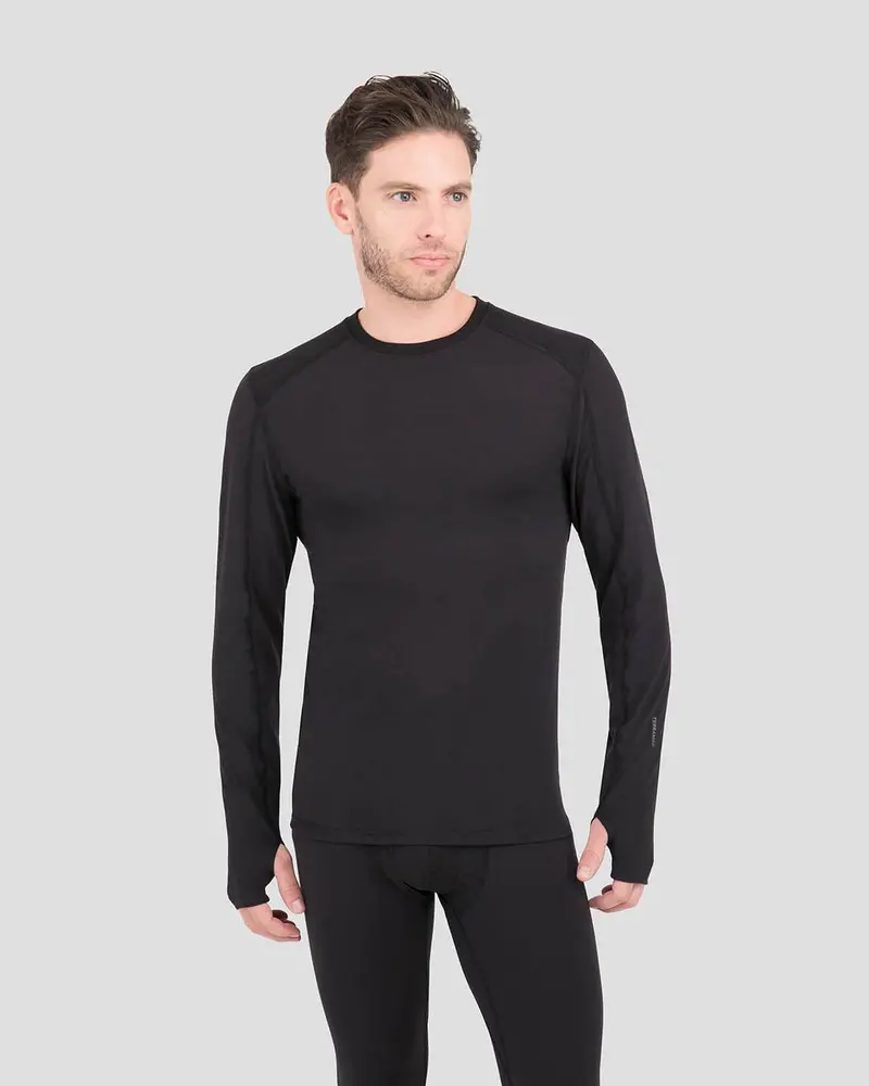 Terramar Men's Thermolator Long Sleeve Thermal Crew 1