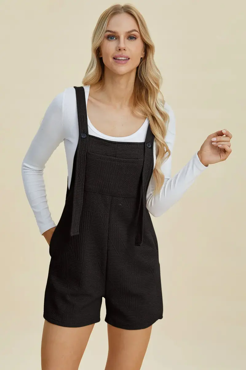Texture Sleeveless Romper 16