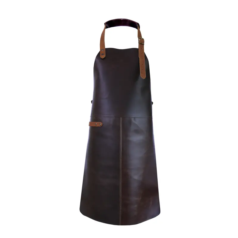 "The Essential" Leather Bbq Apron 4