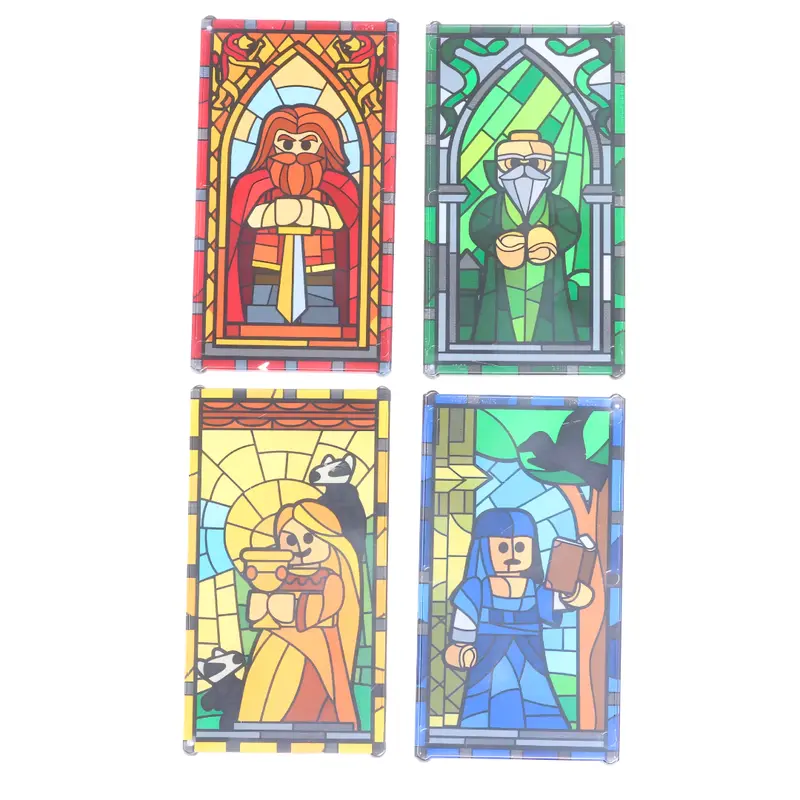 The Founding Wizards Stain Glass Pack 1
