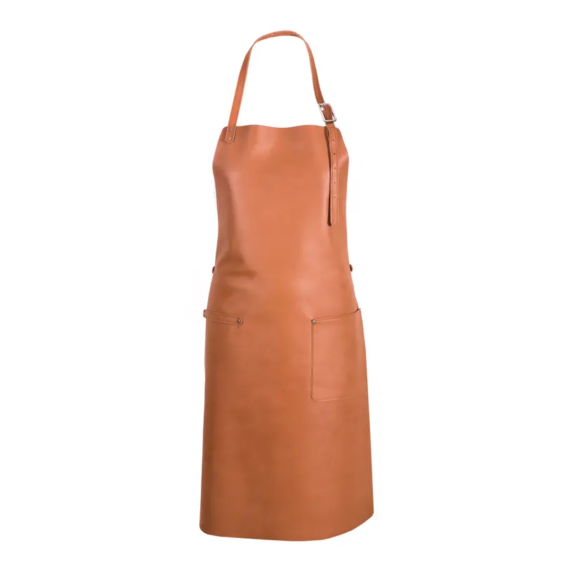 "The Identity" Leather Cooking Apron 8