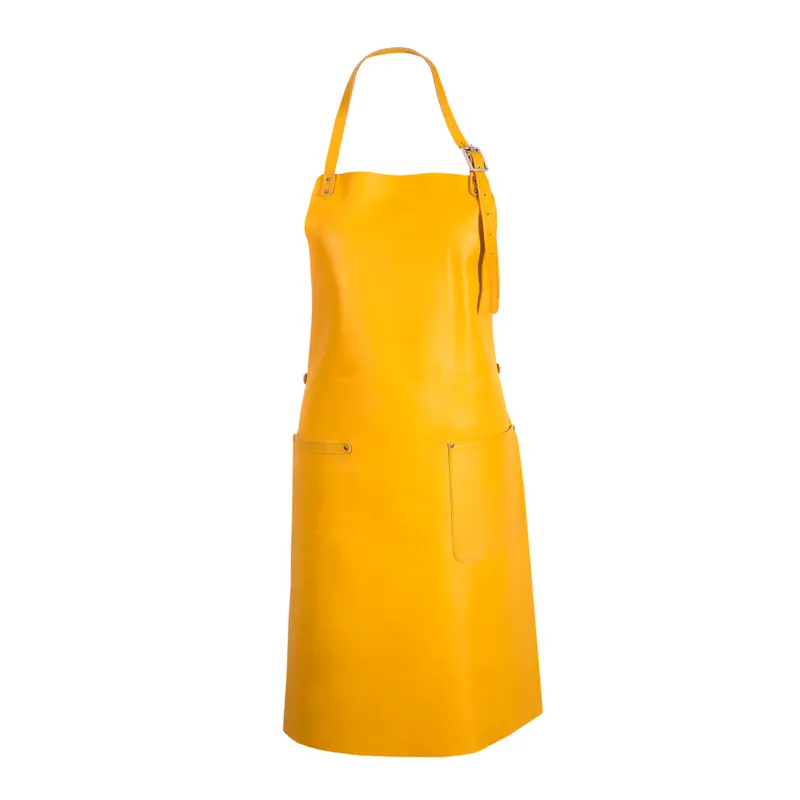 "The Identity" Leather Cooking Apron 9