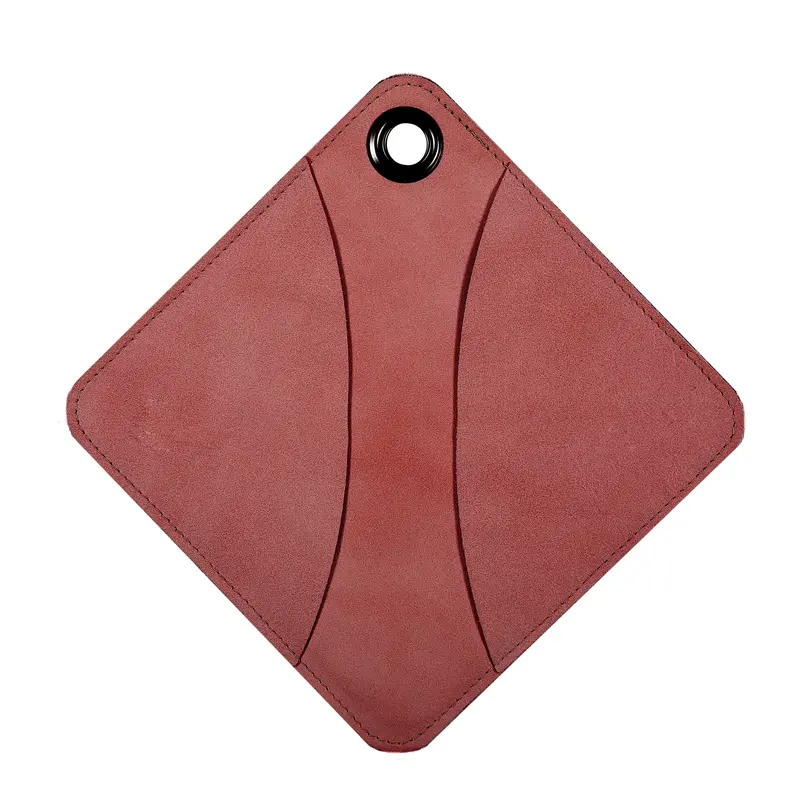 "The Identity Potholder" Leather Potholder 7