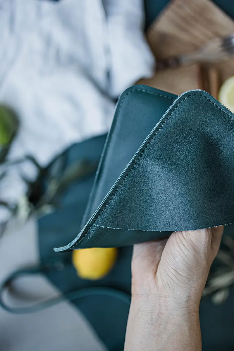 "The Identity Potholder" Leather Potholder 7