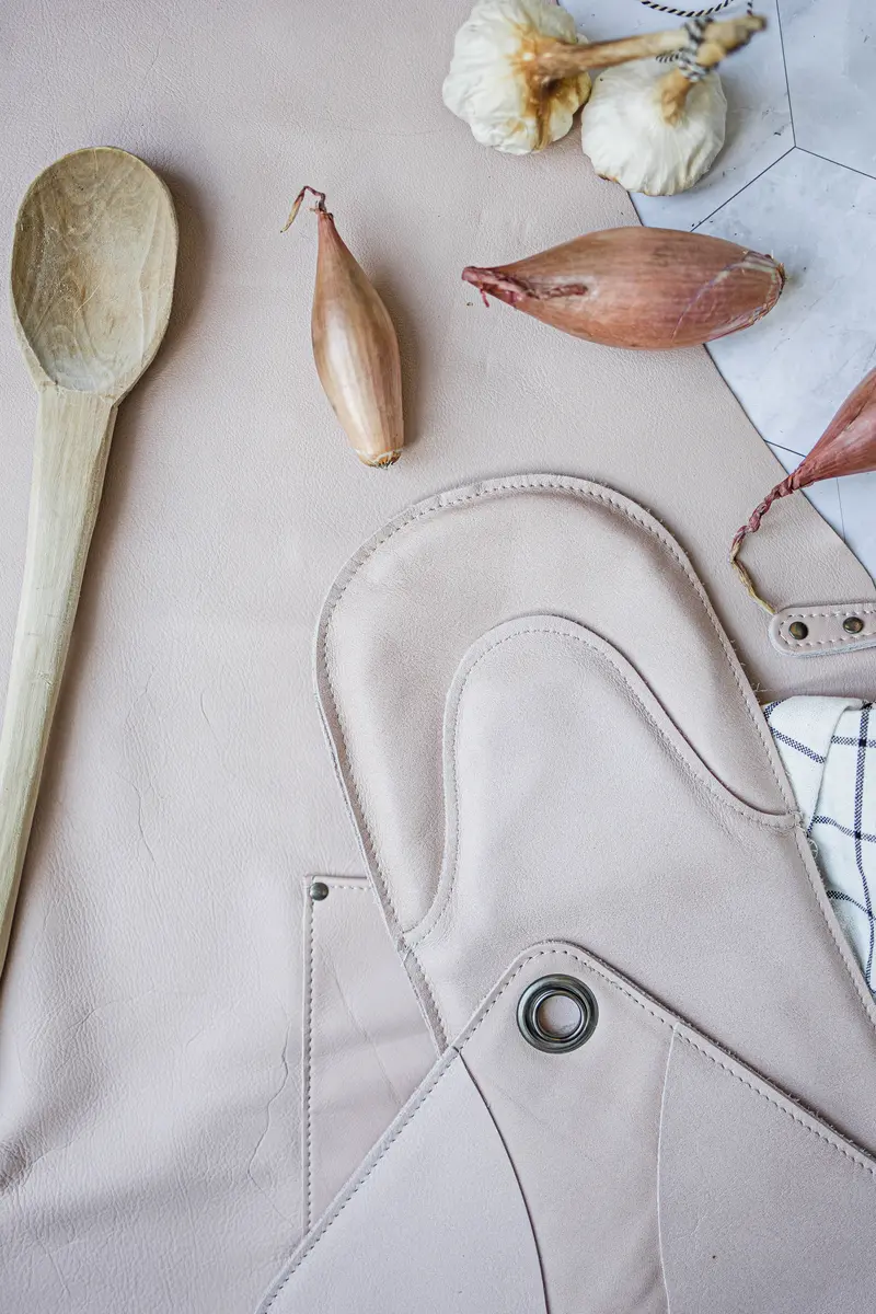 "The Identity Potholder" Leather Potholder 8