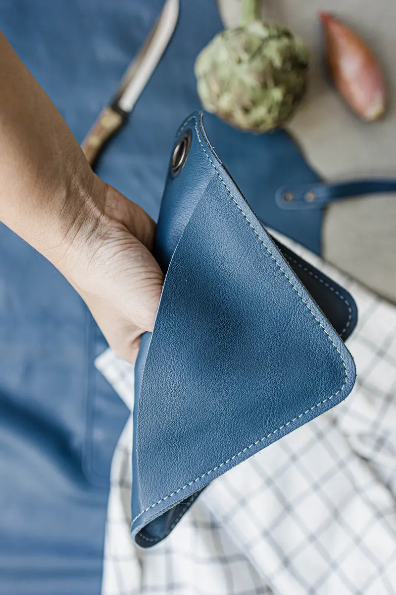 "The Identity Potholder" Leather Potholder 8