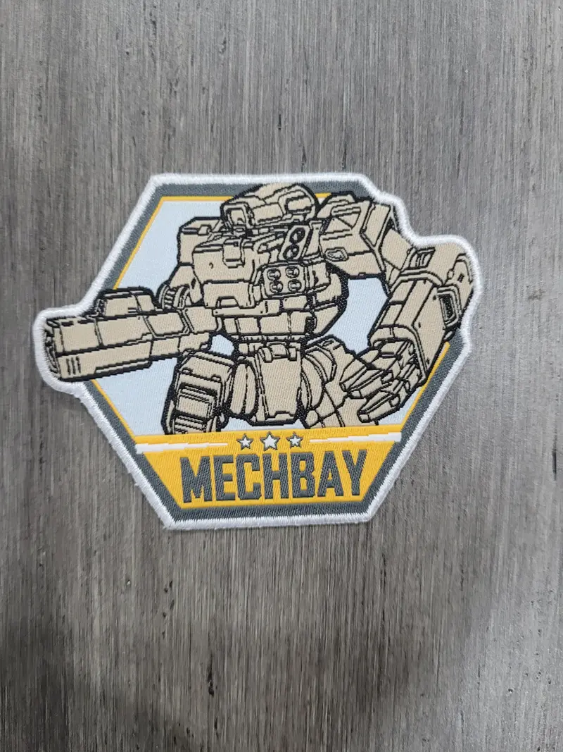 The Mechbay Logo Patch 1