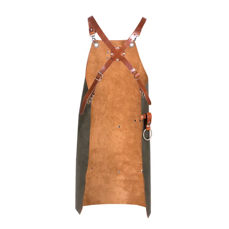 "The Premium X-Cross" - The Best Leather Crossback Apron 3