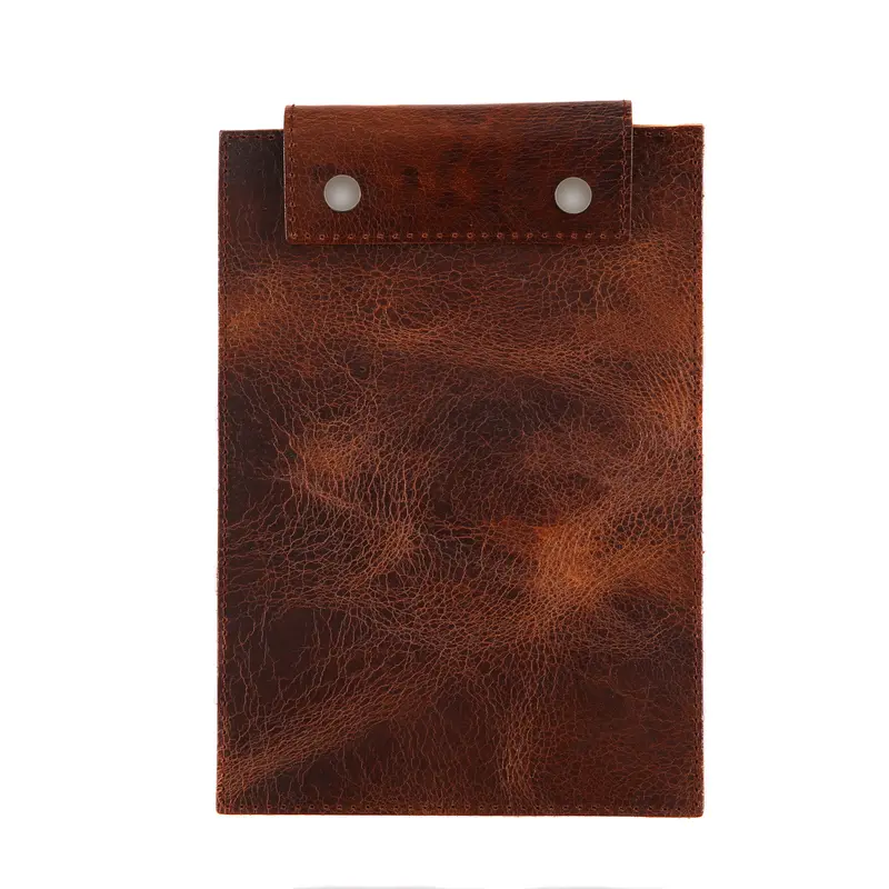 "The Raw Clipboard A5" Leather Clipboard Menu Holder 2