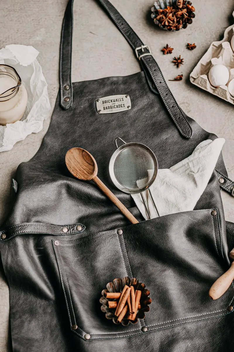 "The Savage" Leather Work Apron 1