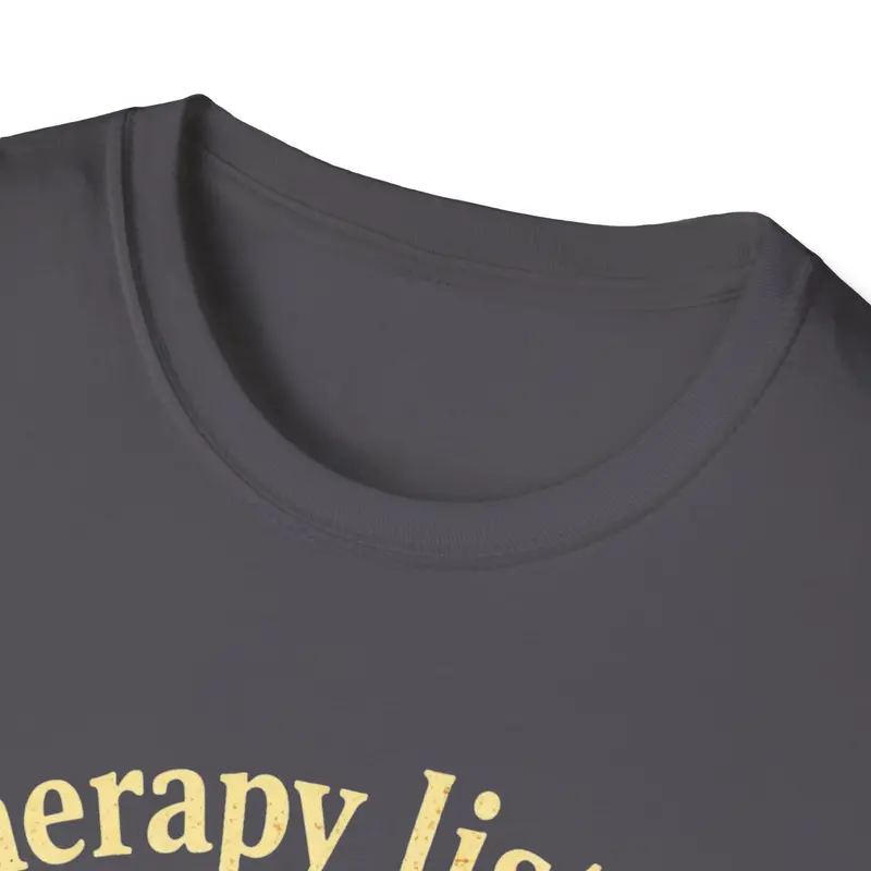 Therapy Listens Beer Understands Cotton Tshirt 22