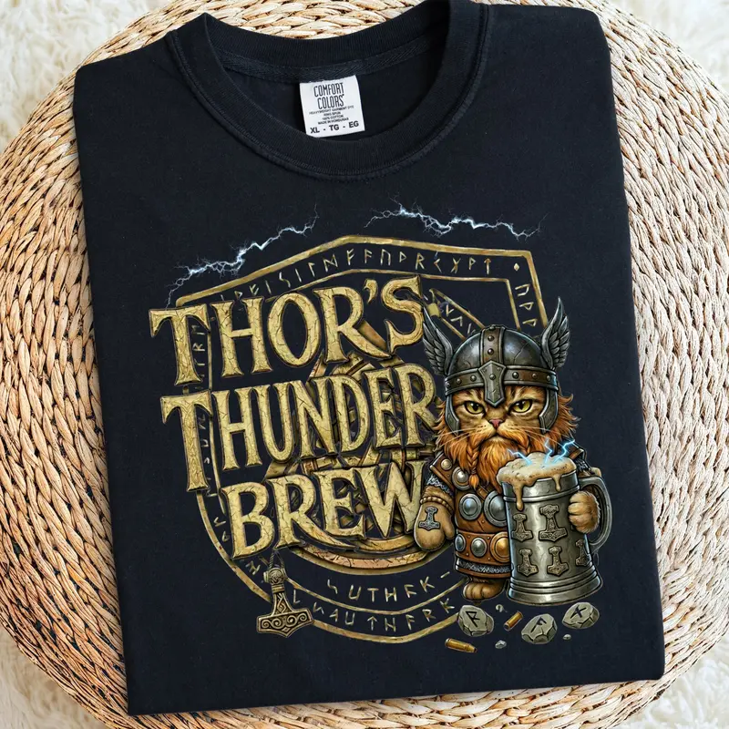 Thor Thunder Brew Cotton Tshirt 1