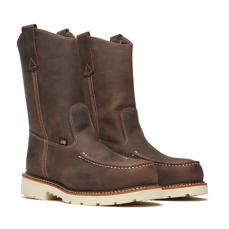 Thorogood 11" Wellington Work Boot Steel Toe Moc Toe 804-3311 1