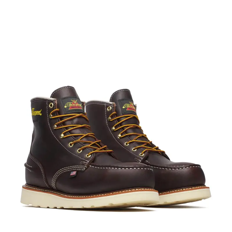 Thorogood 6" Moc Safety Toe Waterproof Work Boot #804-3600 1