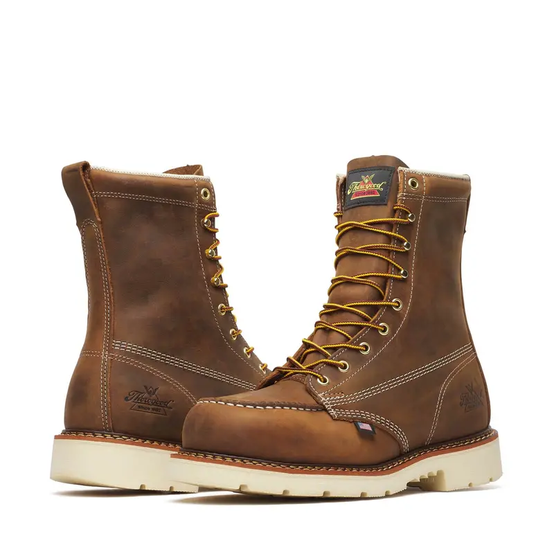 Thorogood 8" Trail Crazy Horse Safety Toe 804-4378 1