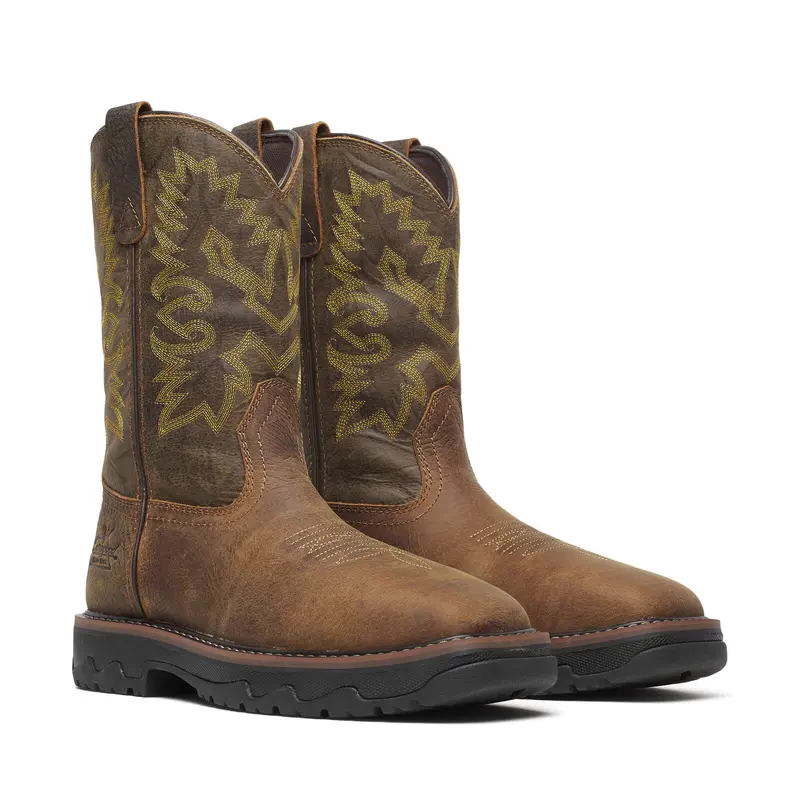 Thorogood Buffalo Ridge – Wp 11″ Brown/Sage Nano Sq Toe #804-4342 1
