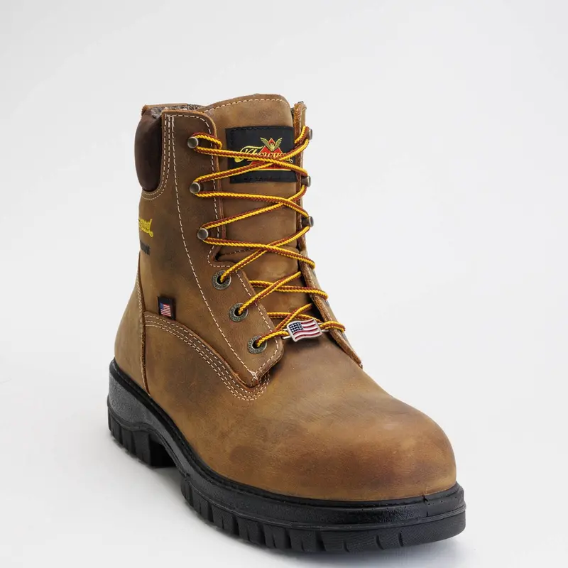 Thorogood Genesis Series – 6″ Chestnut-Nano Safety Toe–Waterproof #804-4149 1