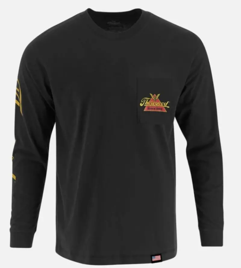 Thorogood Logo Graphic Chest Pocket Cotton Long Sleeve T-Shirt 1
