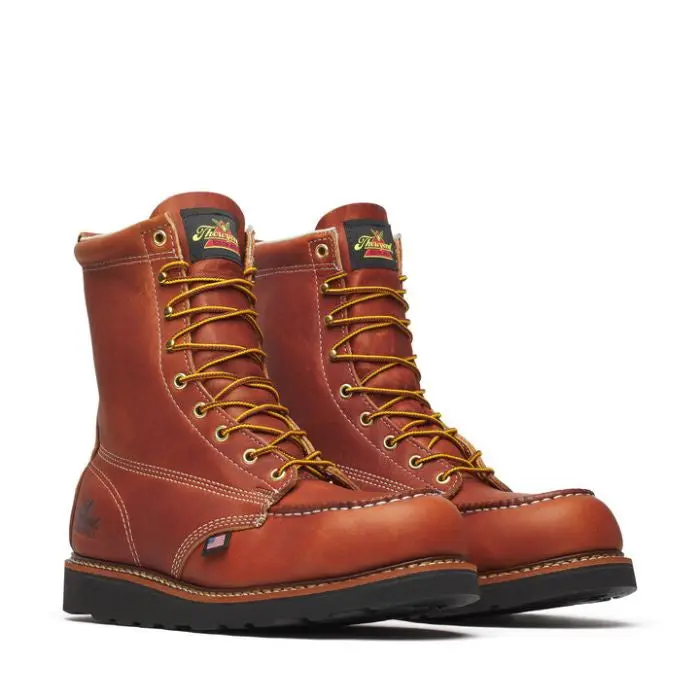 Thorogood Mens 8" Moc Toe American Heritage Work Boot 804-4288 1
