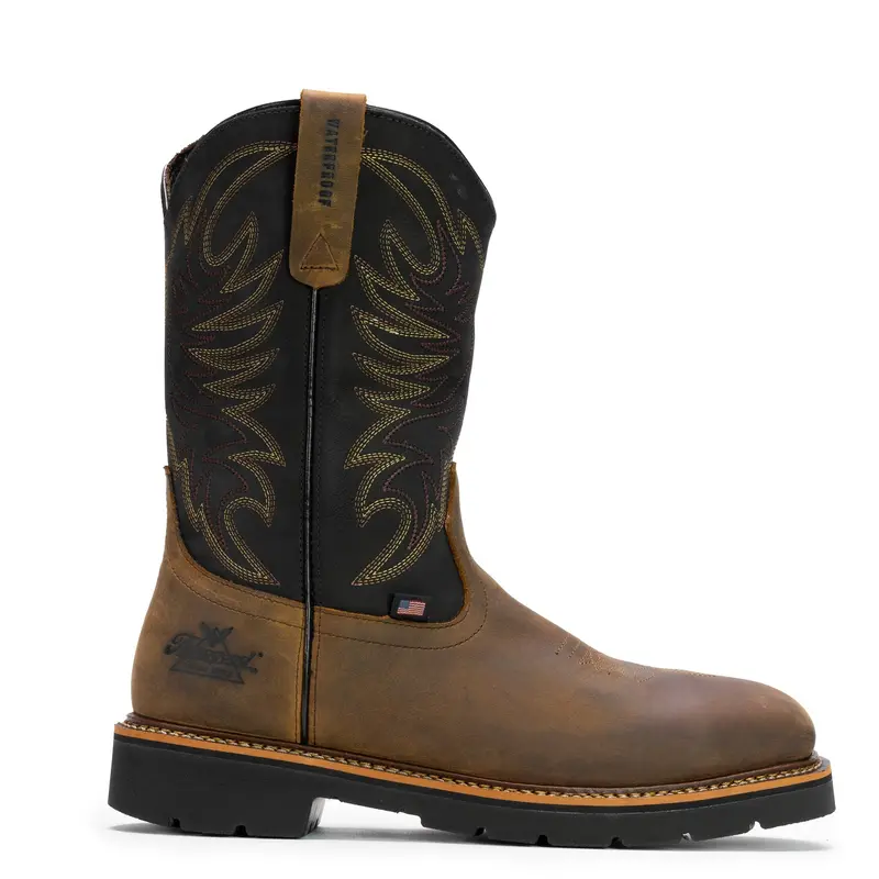 Thorogood Men's American Heritage 11" Waterproof Steel Toe Western Boot 1