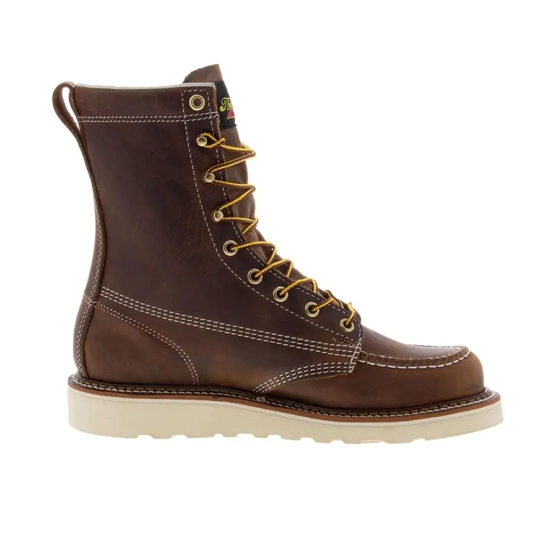 Thorogood Men's American Heritage 8 Inch Moc Toe Maxwear Wedge Soft Toe 1