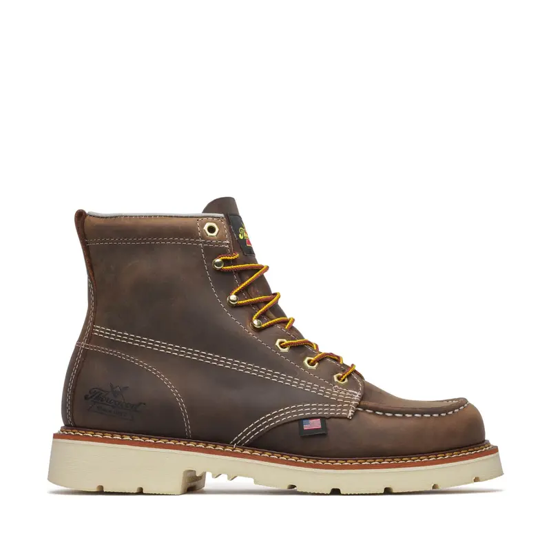 Thorogood Men's American Heritage 90° 6" Moc Toe Work Boot 1