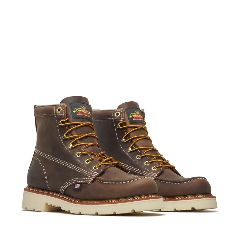 Thorogood Men's American Heritage 90° 6" Moc Toe Work Boot 3