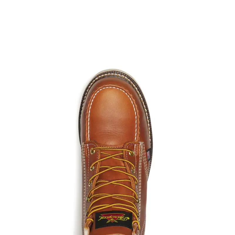 Thorogood Men's American Heritage Maxwear Wedge 6" Steel Toe Work Boot_Tobacco 5