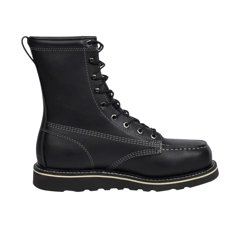 Thorogood Men's American Heritage Midnight Series 8 Inch Moc Steel Toe 1