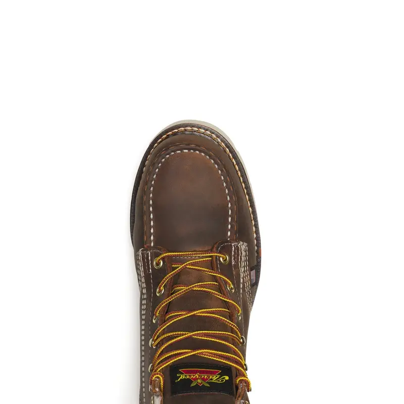 Thorogood Men's American Heritage Moc 6" Steel Toe Boot_Trail Crazyhorse 5