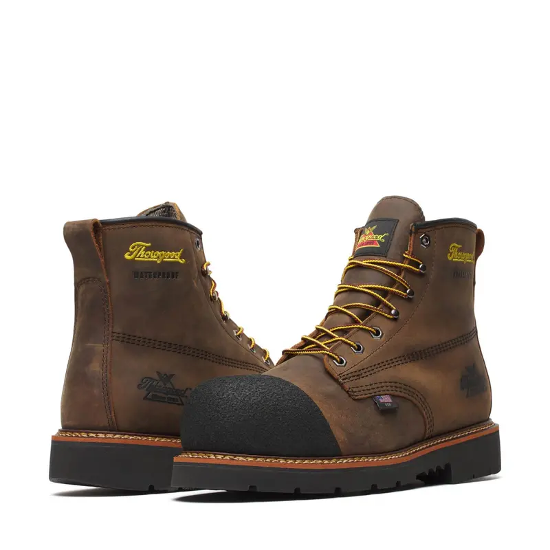 Thorogood Men's Hammerhead Waterproof 6" Nano Toe Work Boot 3