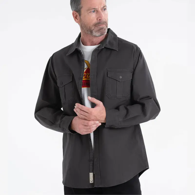 Thorogood Men's Heavyweight Utility Stretch Button-Down Work Shirt 7