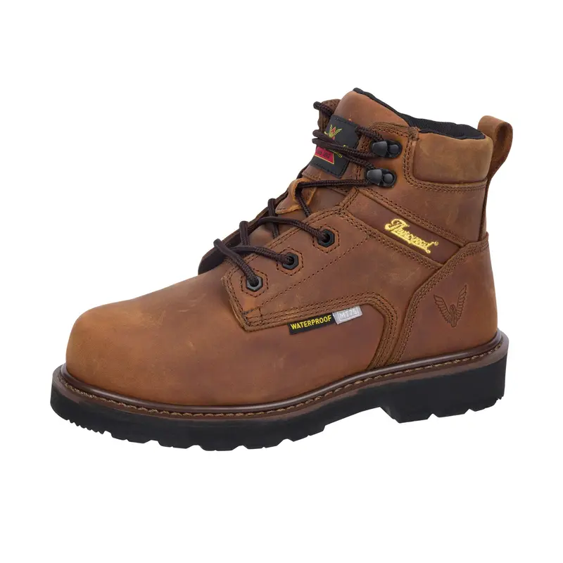 Thorogood Men's Jobsite 6 Inch I-Met Comp Toe 5