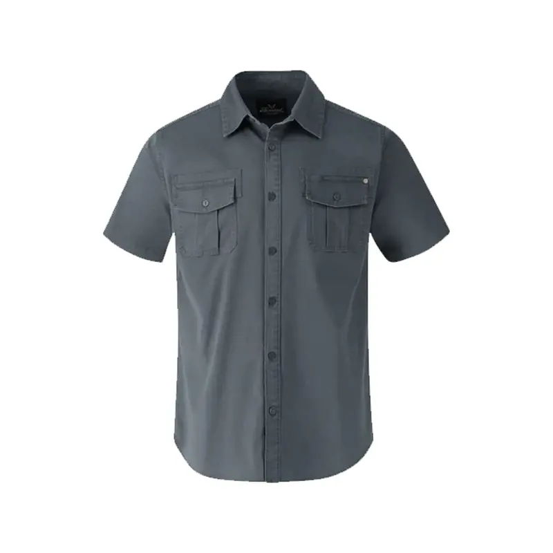 Thorogood Men's Stretch Utility Button-Down Short Sleeve Work Shirt 4