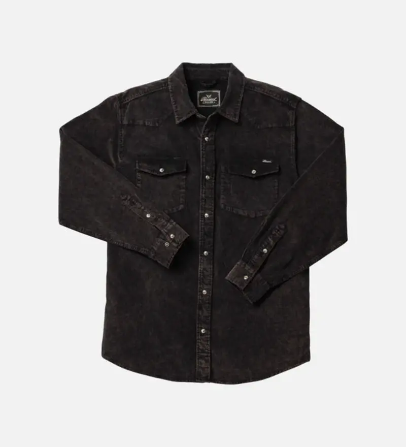 Thorogood Men's Wellington Corduroy Snap-Front Long Sleeve Work Shirt 1