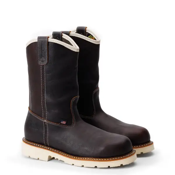 Thorogood Usa American Heritage -11" Waterproof Briar Pitstop Steel Toe Pull On #804-4939 (Discontinued) 1