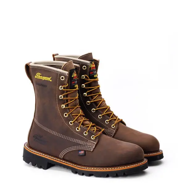 Thorogood Usa American Heritage-8" Waterproof, Insulated Nano Safety Toe #804-4520 1