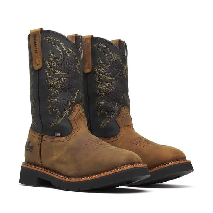 Thorogood Usa Square Toe Wellington – Waterproof – 11″ Non-Safety Toe #814-4330 1