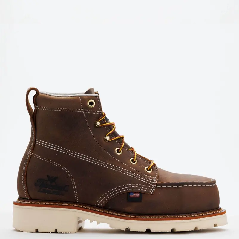 Thorogood Women’S American Heritage – 6″ Trail Crazy Horse Safety Toe – Moc Toe Maxwear 90 #504-4375 2